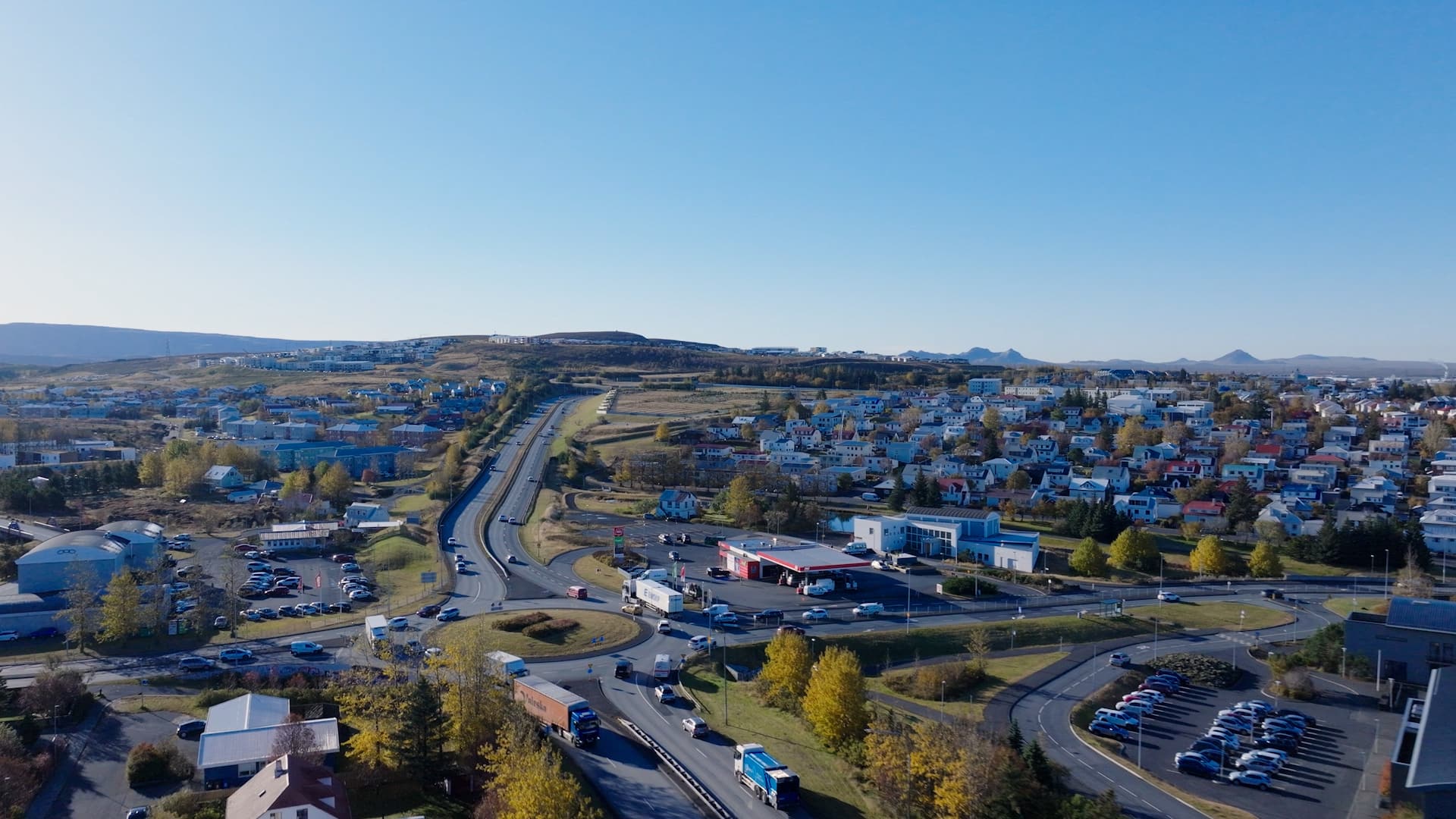 Bærinn hefur verið með ljósastýringu á N1-hringtorginu til skoðunar í þrjú ár