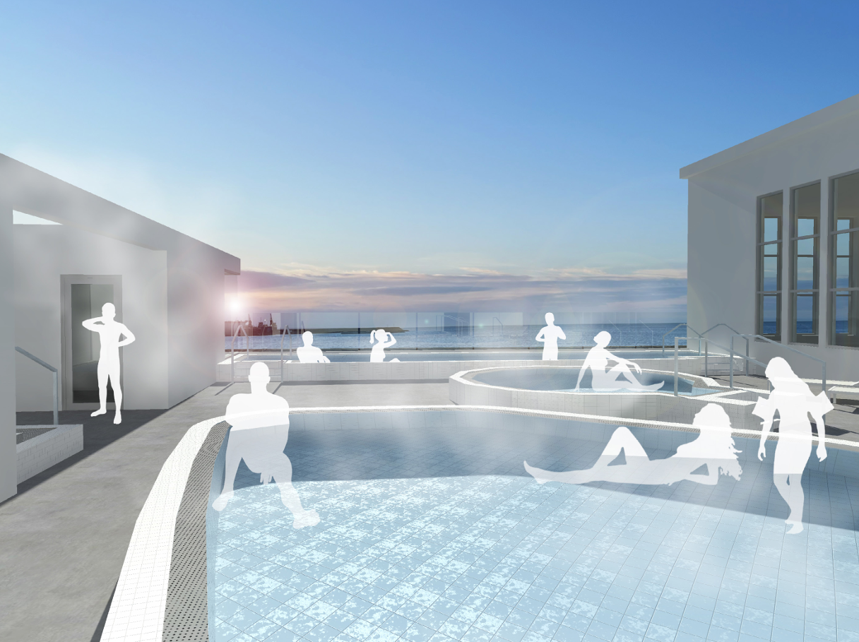 Öldungar kalla eftir breytingum á Sundhöllinni – vilja sjávarsýn úr pottunum